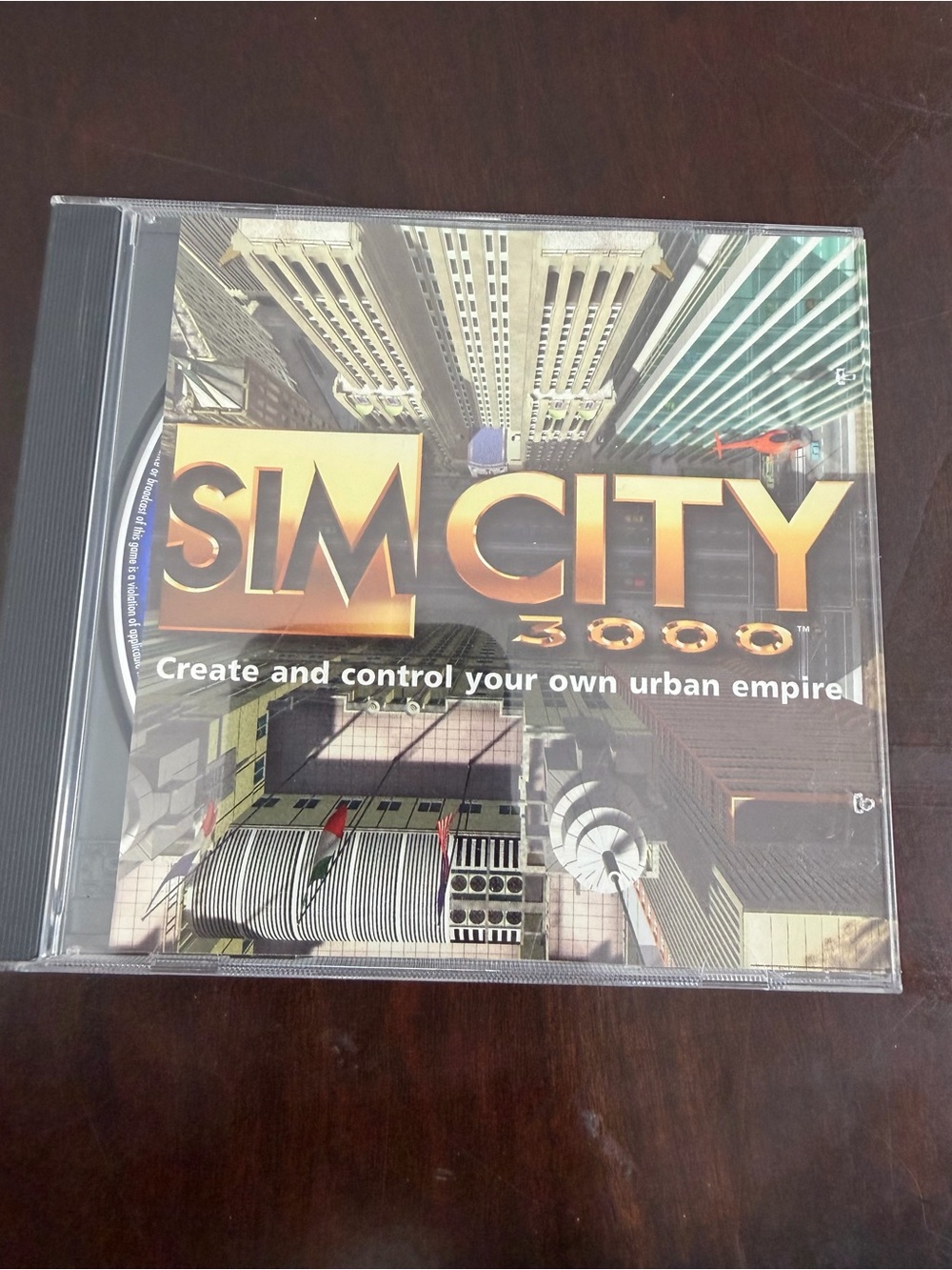 SimCity 3000 PC Game - SimCity 3000 (Gold/Black Cover)